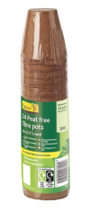 Fiberpot Rund Ø6 cm - 24 stk.
