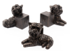 Bronze Yorkshire Terrier - 3 stk