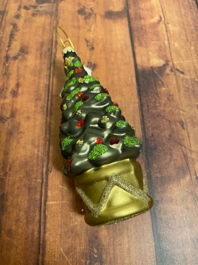 Glasornament Juletræ