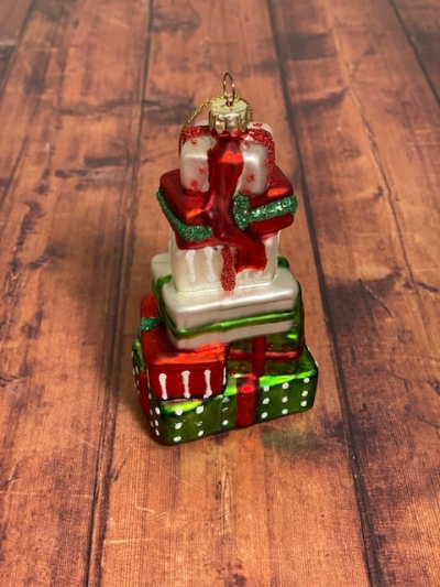 Glasornament Gavepakker