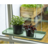 Plantehylde grøn S